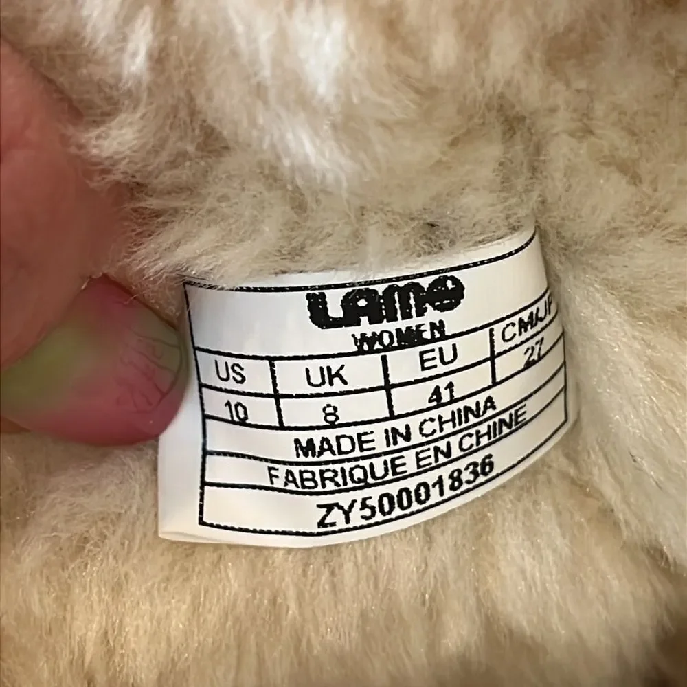 Lamo Water & Stain Resistant Premium Suede Boot- Kora size 10
